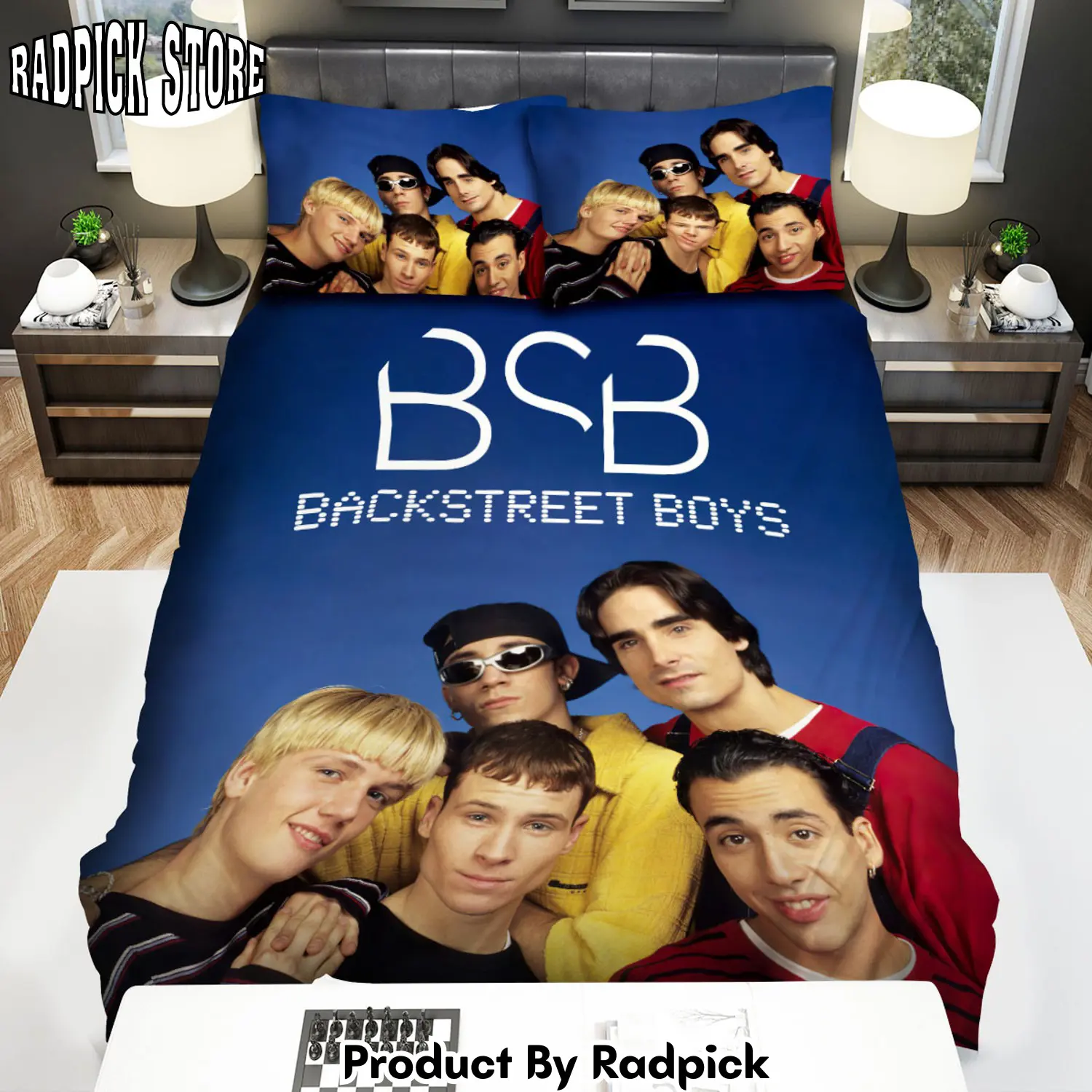 Radpick backstreet boys 90s wallpaper duvet cover bedroom sets comfortable bedding sets rp3278533